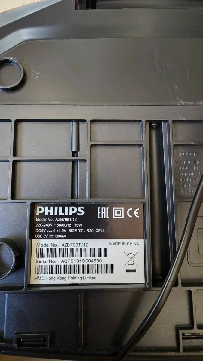 Philips Soundmachine AZB798T/ Radio - Image 3