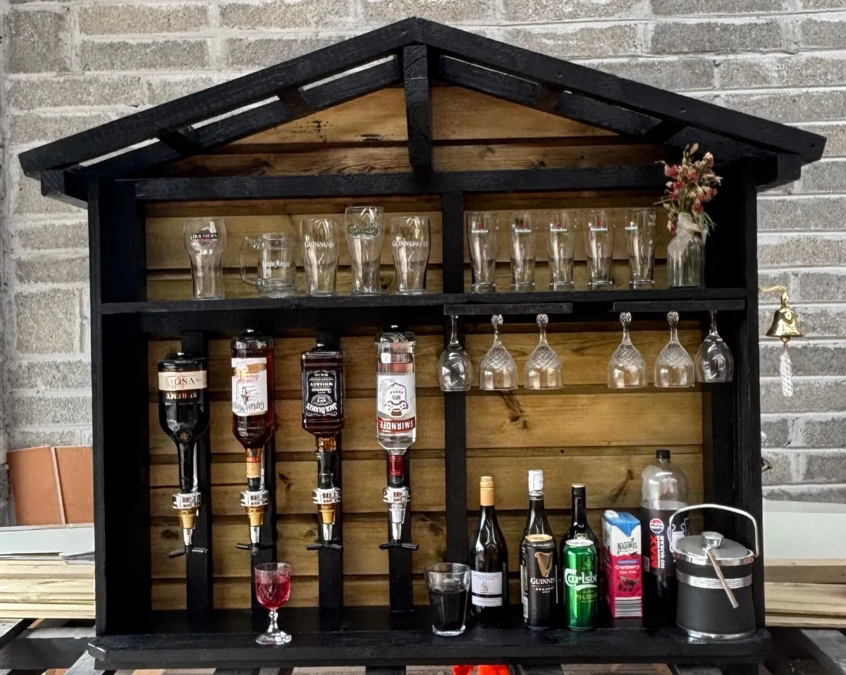 Rustic wall hang Bar - Image 2