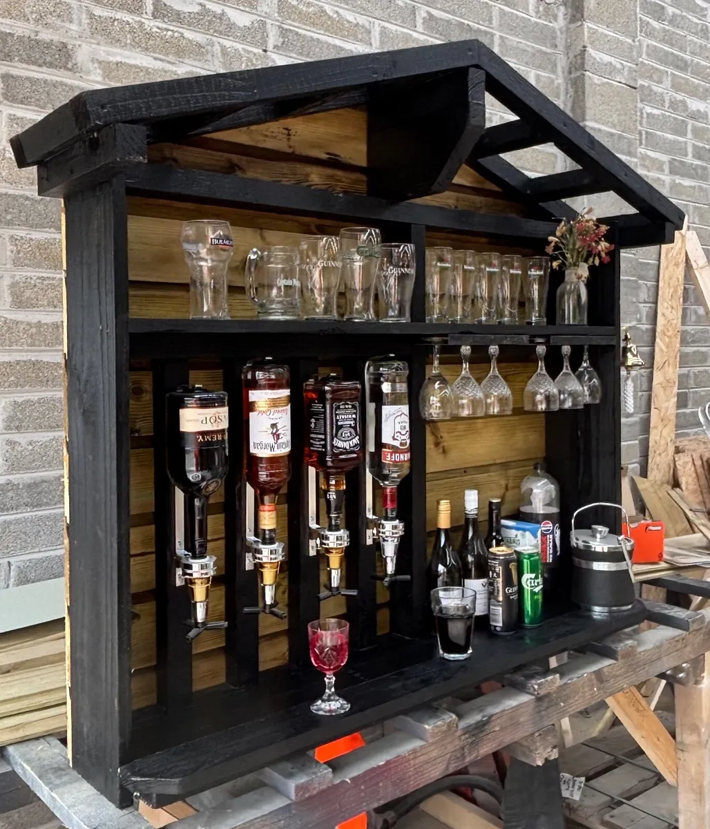 Rustic wall hang Bar - Image 3