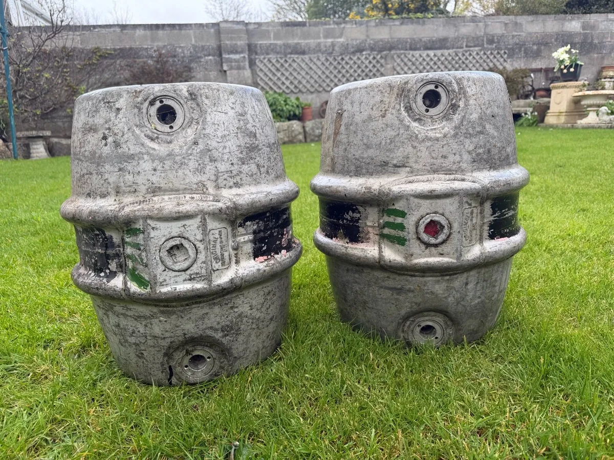 Firkin Steel Guinness Barrels - Image 1