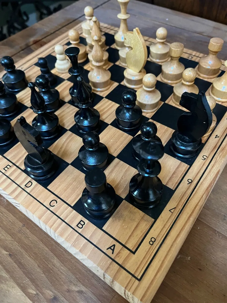 Wooden Chess Set - Image 3