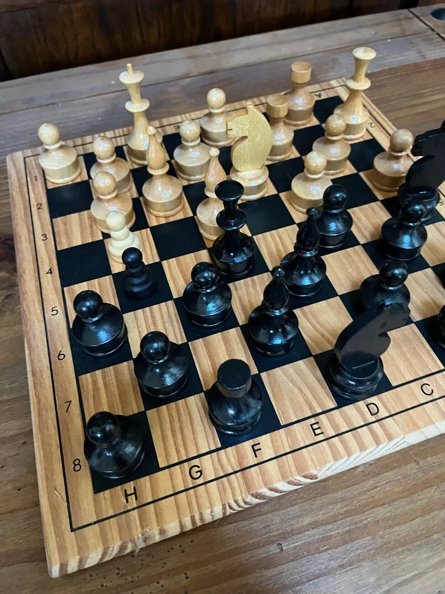 Wooden Chess Set - Image 4