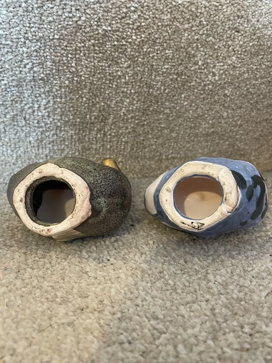 Decorative ceramic mallard duck figurines PAIR - Image 4