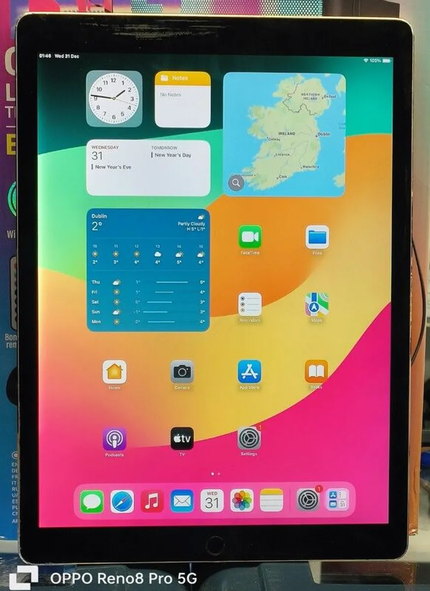 Big 12.9 inch Apple iPad Pro 2nd Gen 12.9" 64GB Wi-Fi A1670 Gold - Image 1