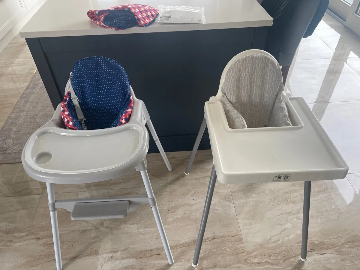 High chairs and travel baby feeding seat - Image 1