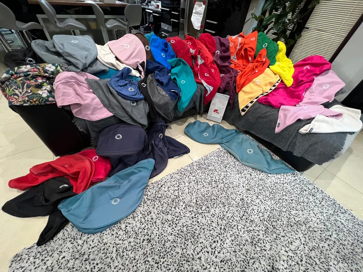 Bugaboo cameleon Fox Lynx canopy hoods in swords - Image 1