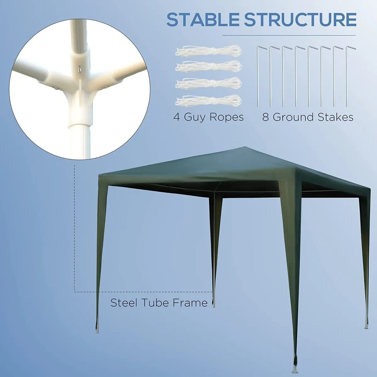 Garden Heavy Duty Gazebo Marquee – Outdoor Wedding - Image 2