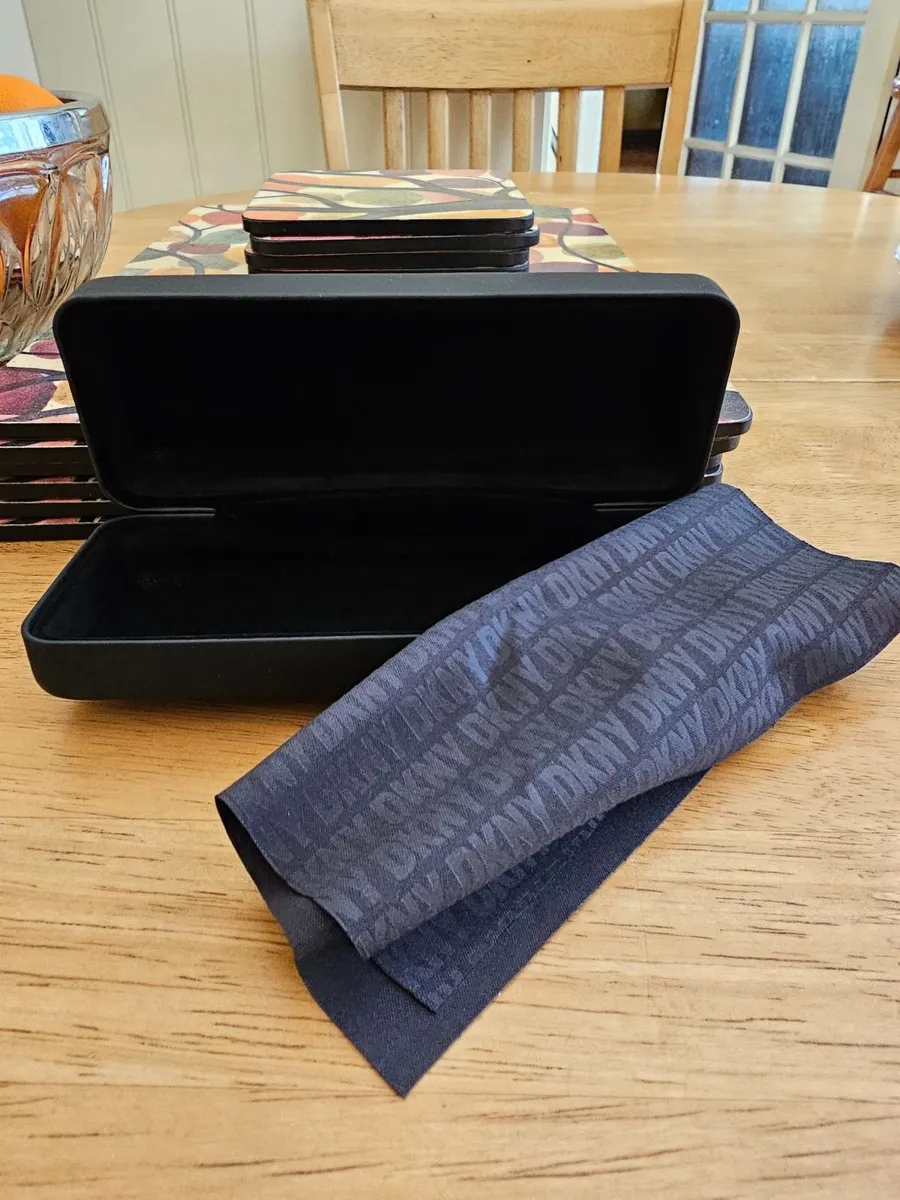 DKNY Glasses Case / With Lens Cloth / Brand New - Image 1