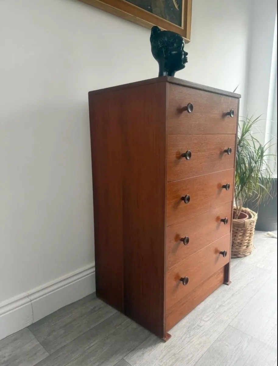 Mid Century Chest of Drawers - Image 2