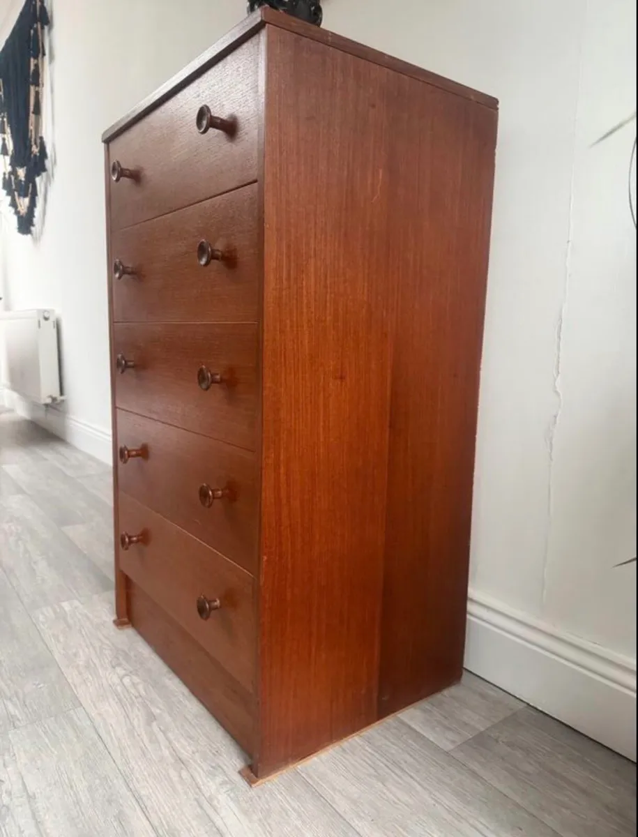 Mid Century Chest of Drawers - Image 3