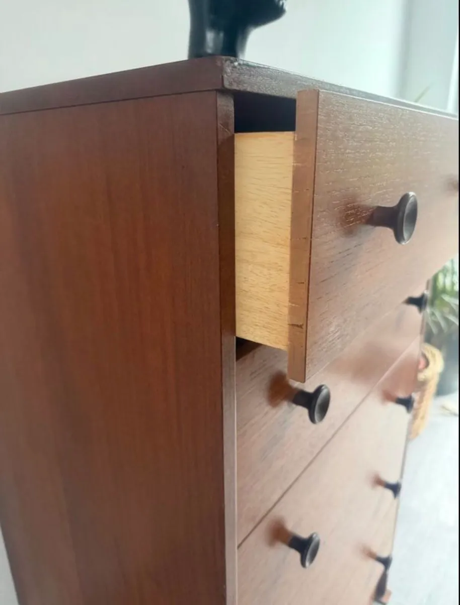 Mid Century Chest of Drawers - Image 4