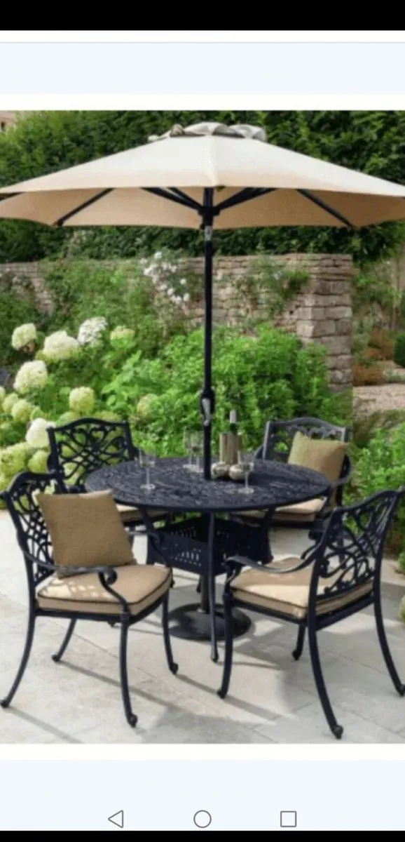 **SALE** Brand New Hartman 4 Seater Cast Alum.Set