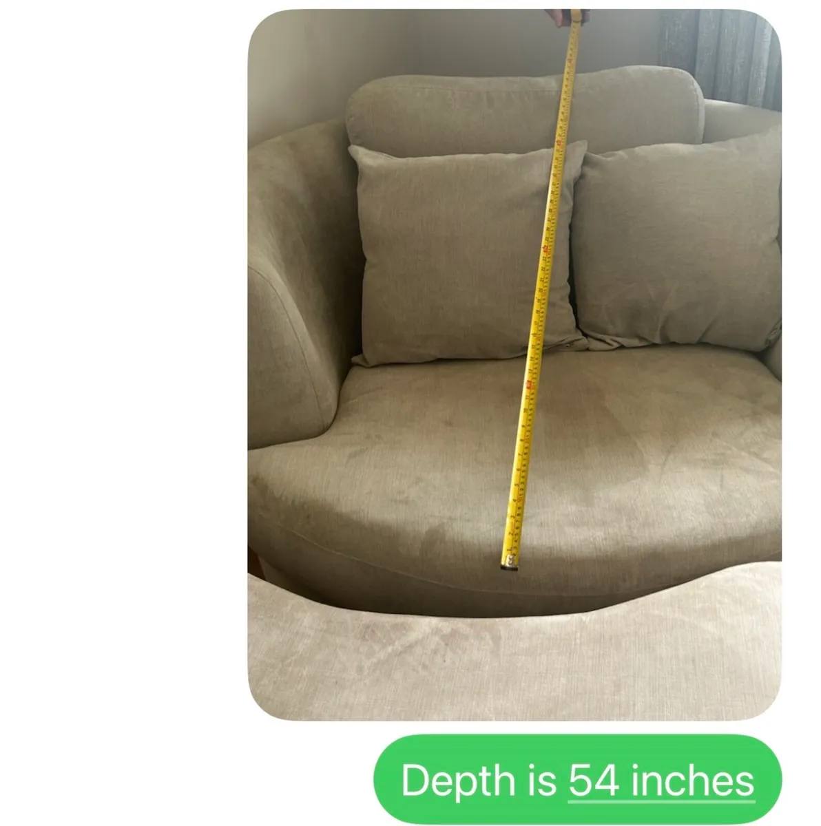 Swivel chair and footstool - Image 4