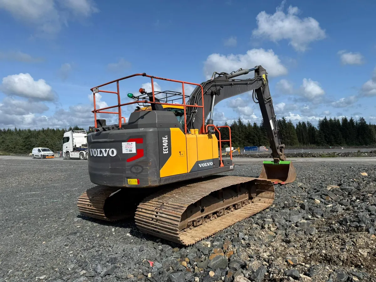 2020 Volvo EC140 EL Bog Master - MULLANS - Image 3