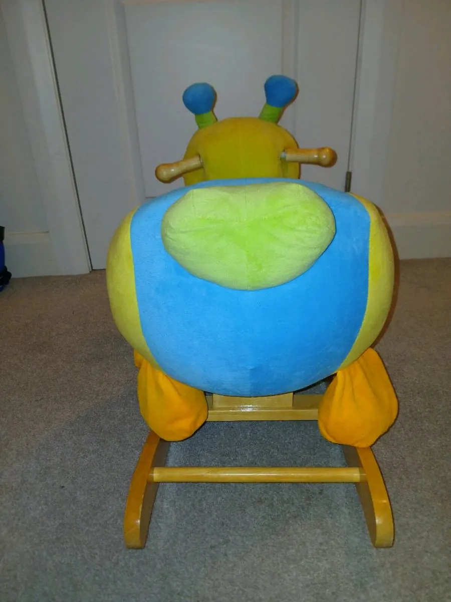 Wooden Baby Rocking Caterpillar - Image 4