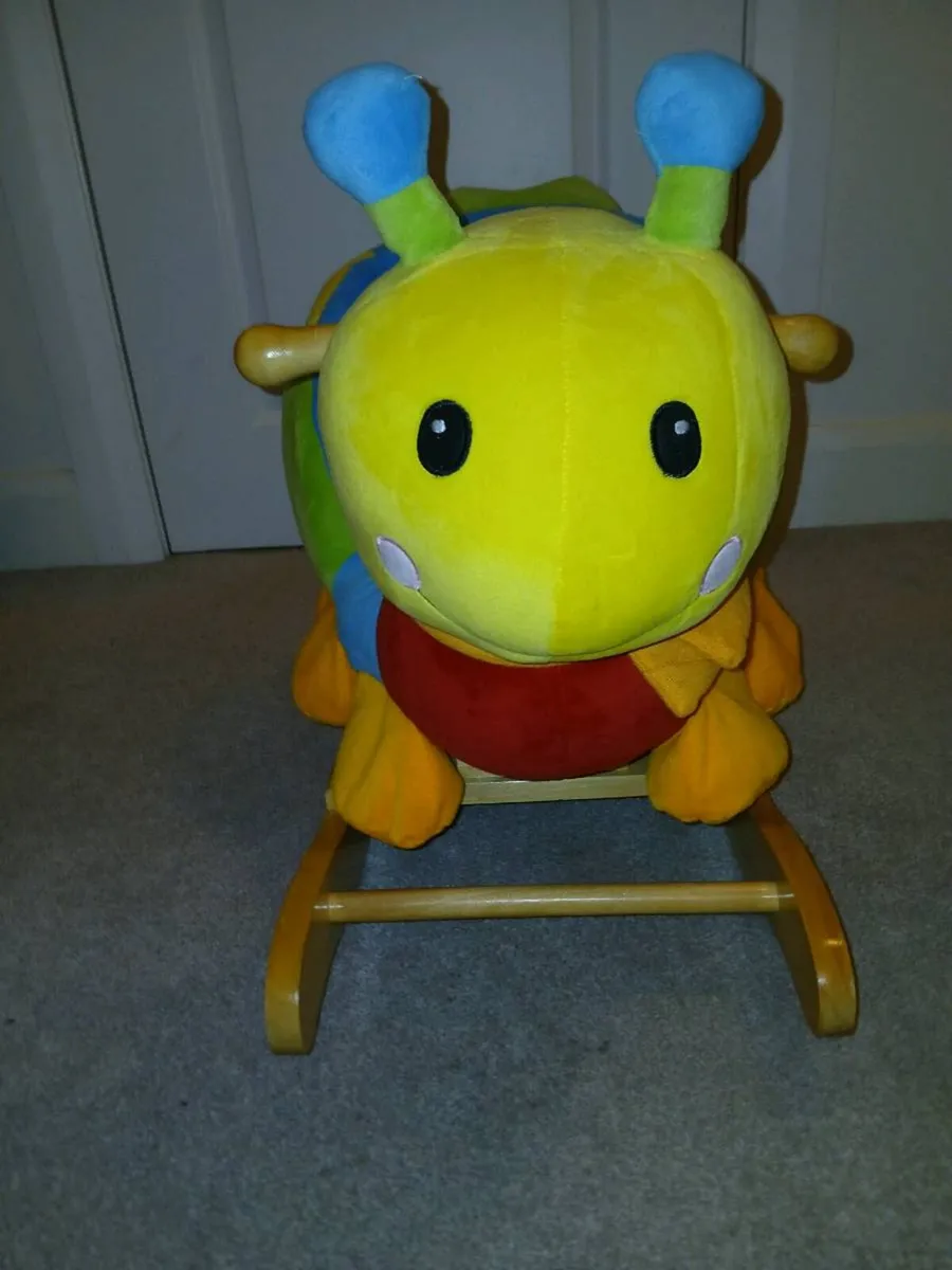Wooden Baby Rocking Caterpillar - Image 2