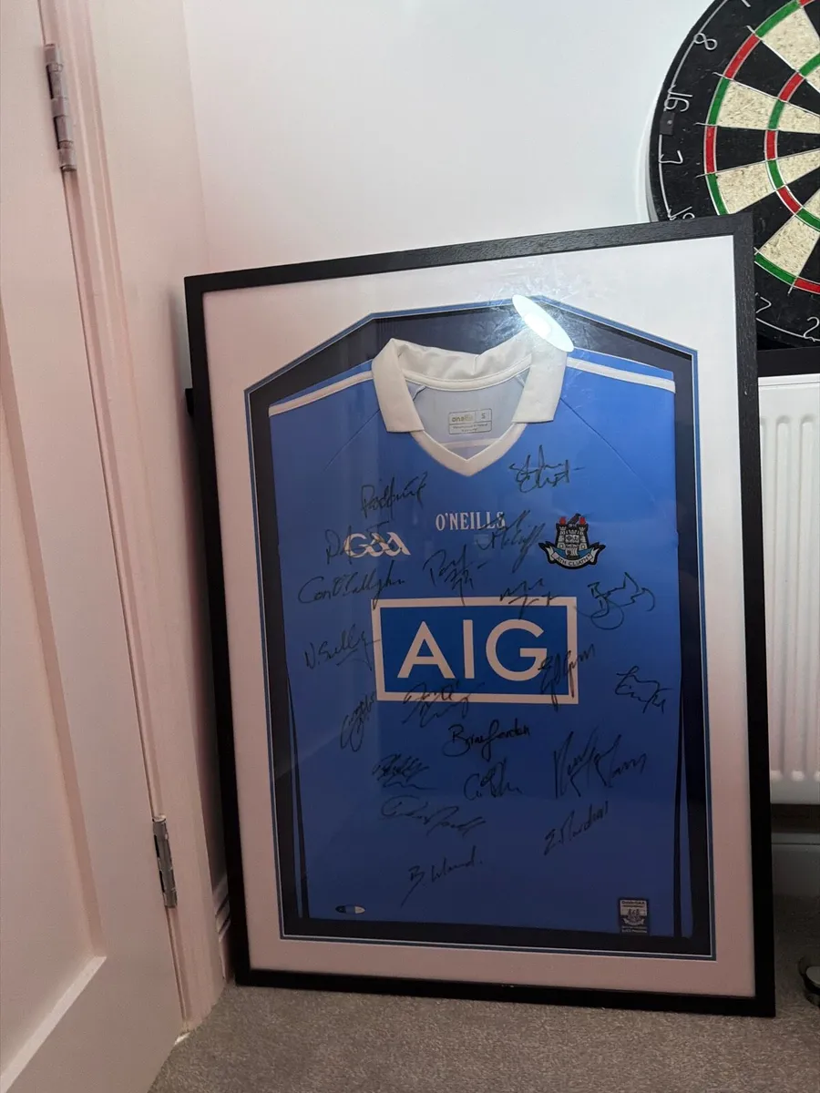Authentic Dublin jersey signed by whole team - Image 1