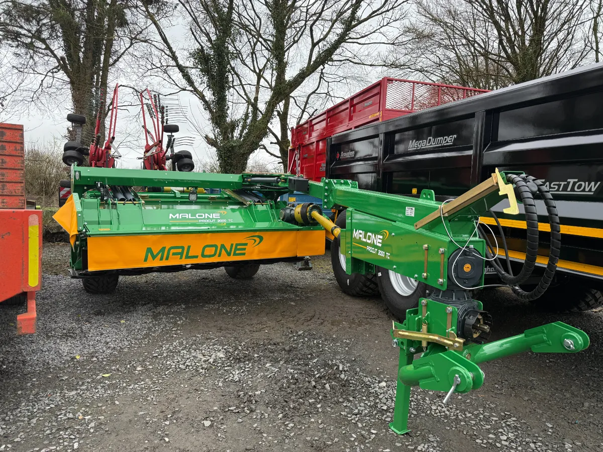 Malone ProCut 3000 TC Trailed Conditioner Mower