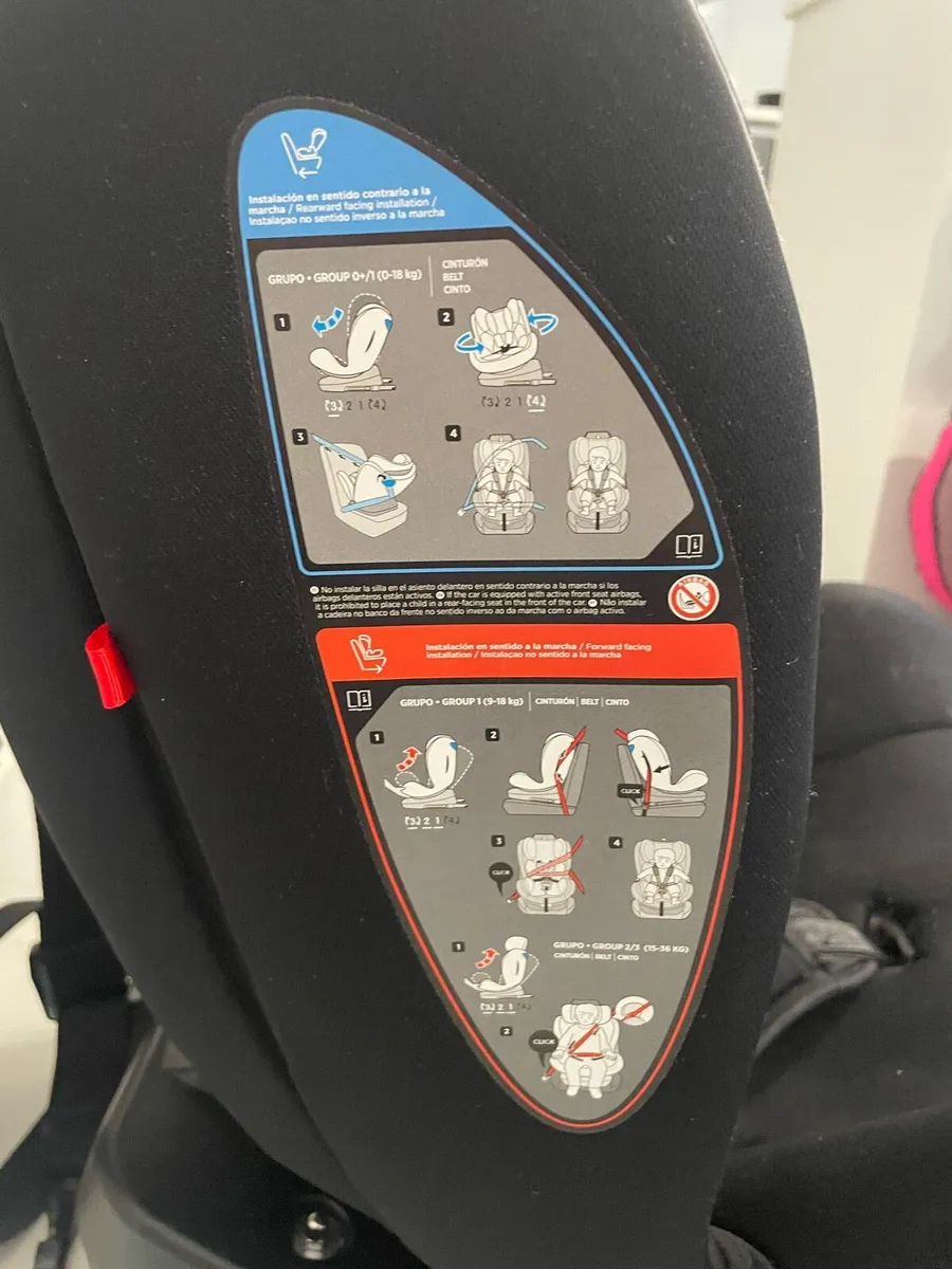 Car Seat Baby auto Biro D fix - Image 4