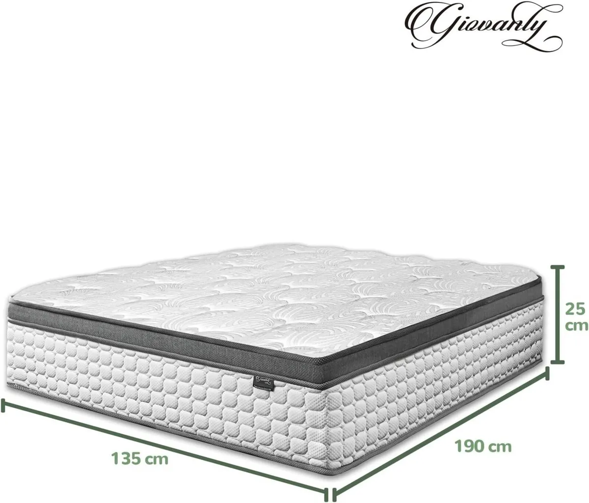 10 Inch Double Size Mattress Hybrid in a box Gel - Image 3