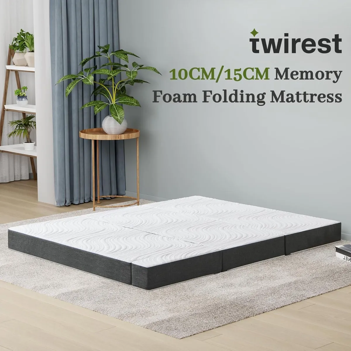 Folding Mattress 135x190x15 Double Foldable - Image 4