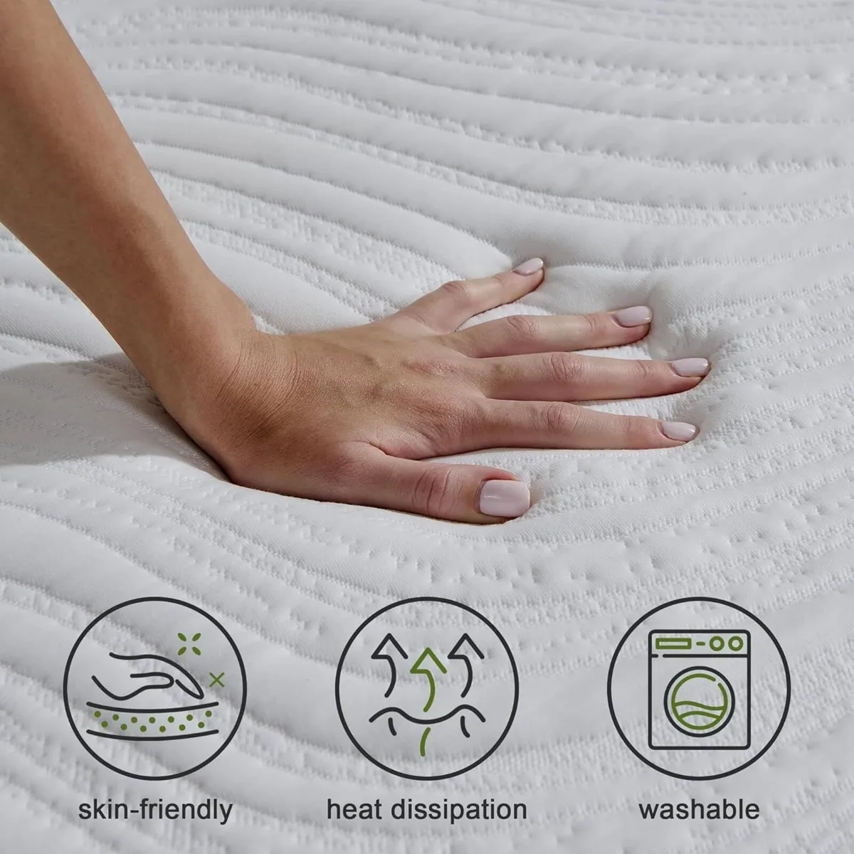 Folding Mattress 135x190x15 Double Foldable - Image 3