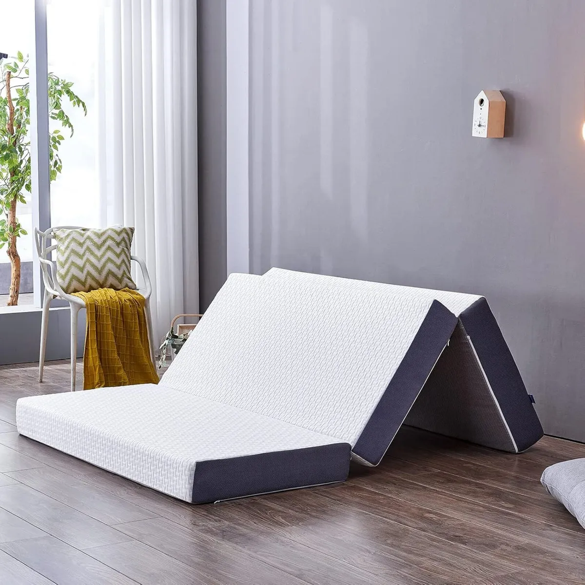 Folding Mattress Single 15cm Memory Foam Foldable - Image 1