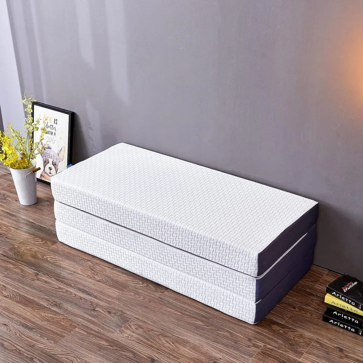 Folding Mattress Single 15cm Memory Foam Foldable - Image 4