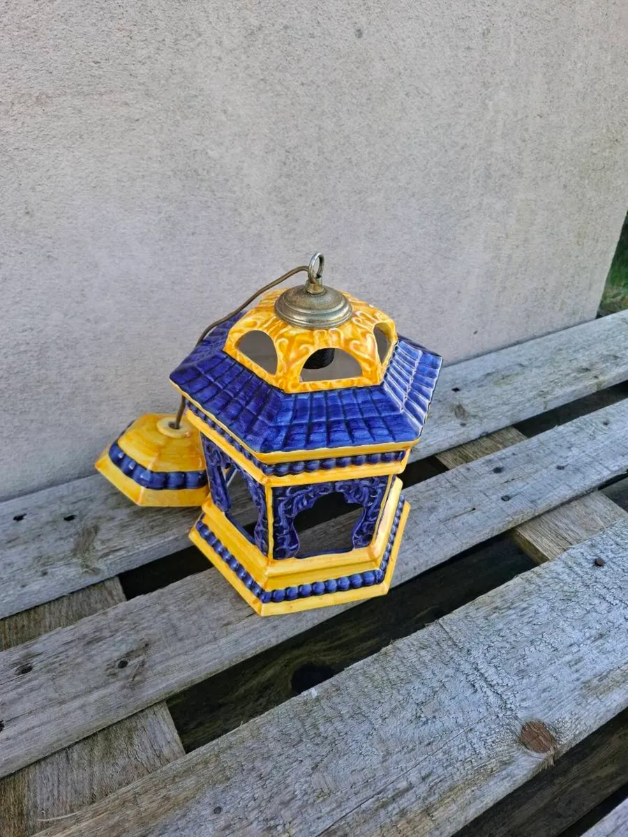 Ceramic ceiling lamp - Image 1