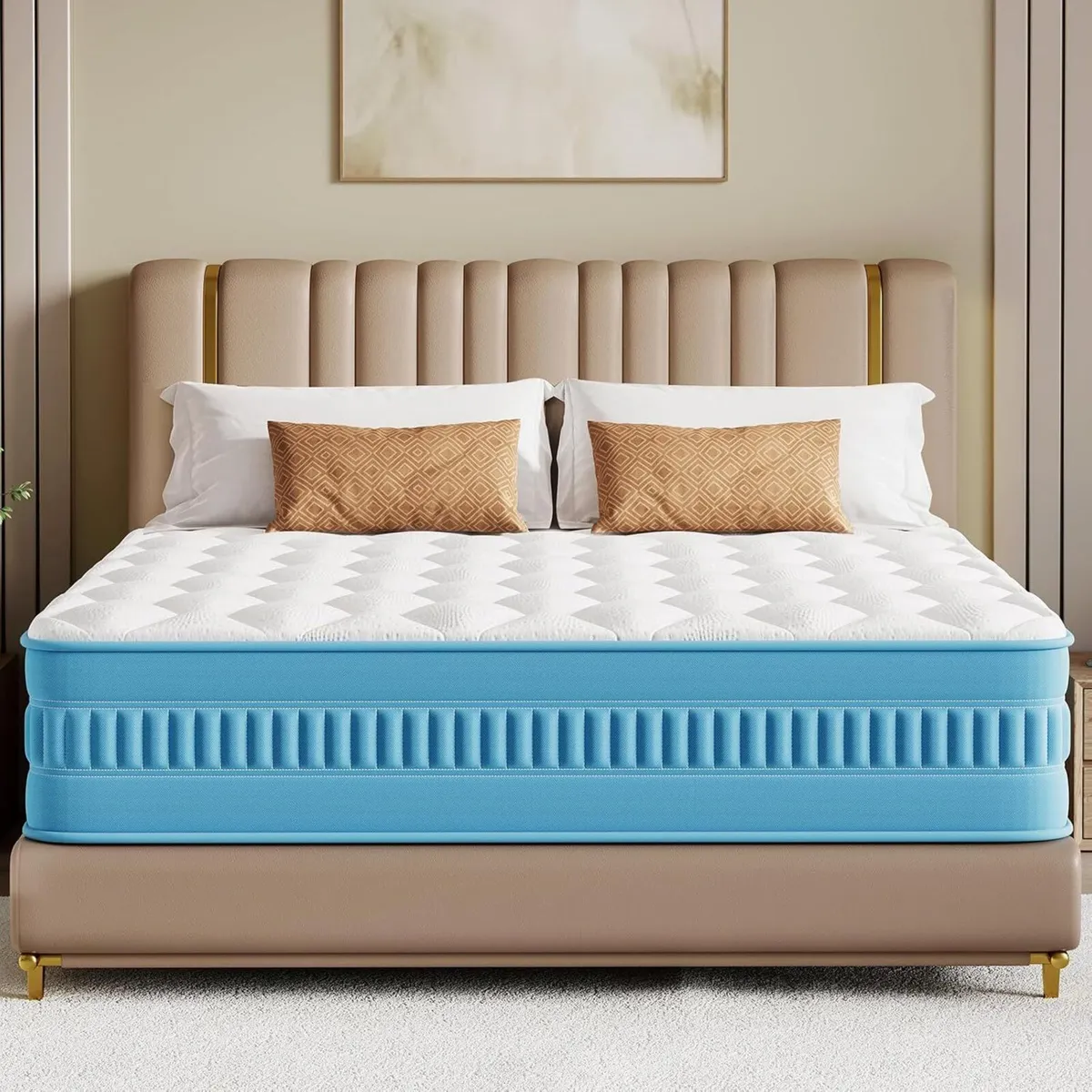 King Size Mattress 10 Inch Firm Kingle 7 Zone - Image 1