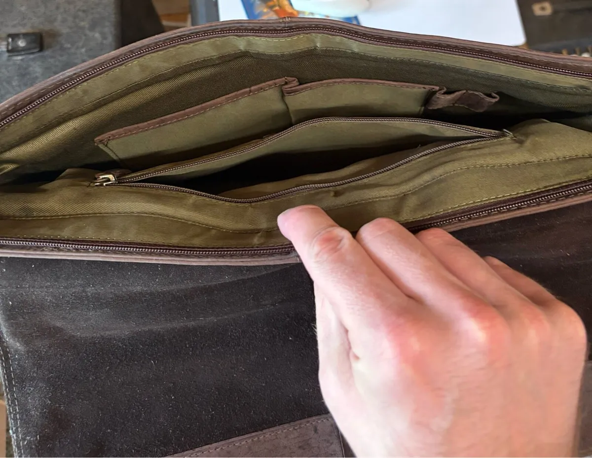 Genuine Leather Laptop bag - Image 2