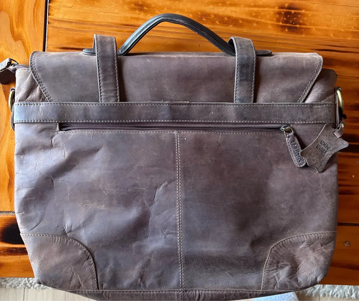Genuine Leather Laptop bag - Image 3
