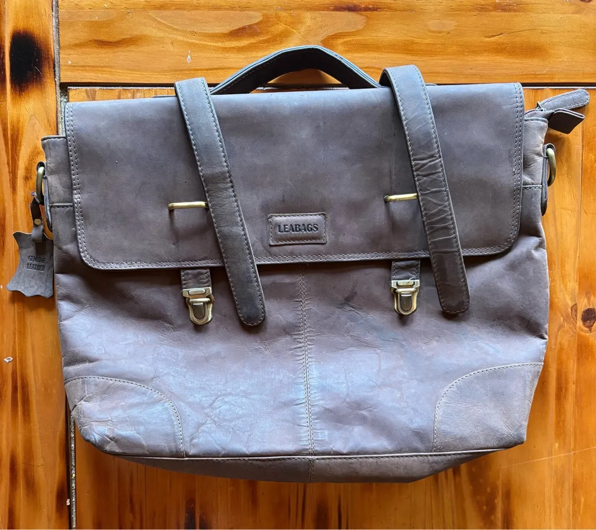 Genuine Leather Laptop bag - Image 4