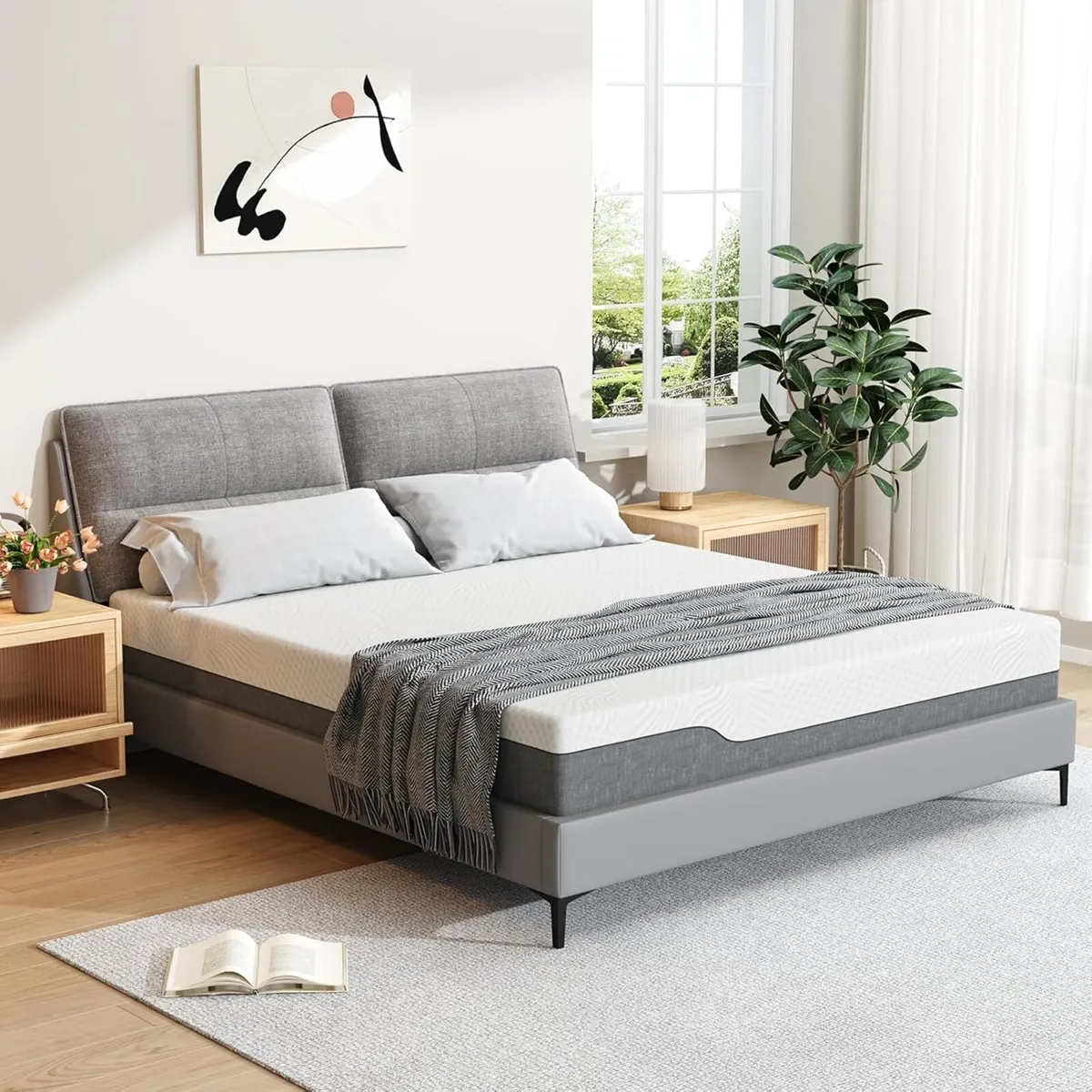 Small Double Mattress 18CM Memory Foam with - Image 2