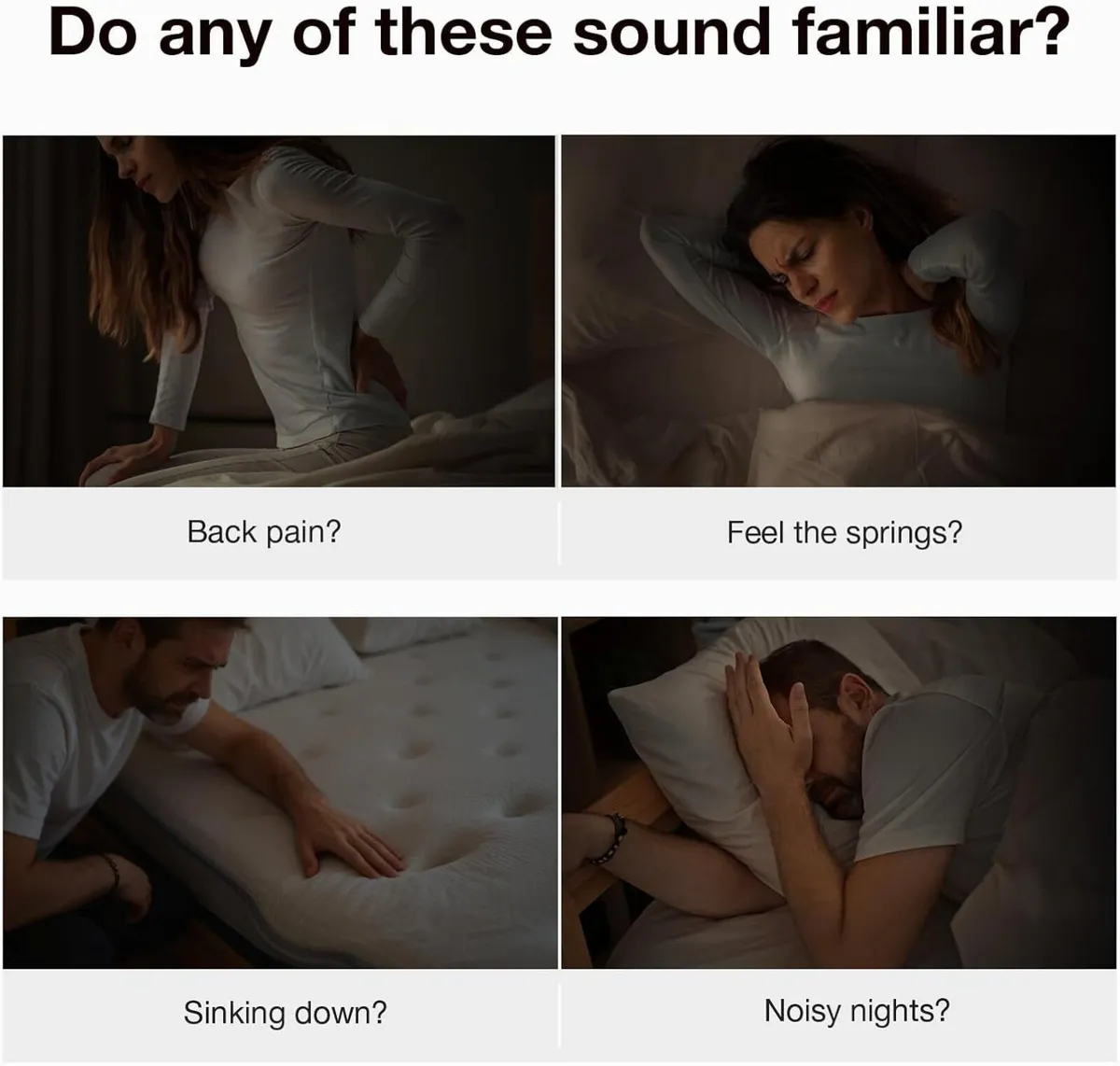 25cm Medium Firm Hybrid Mattress -3FT Single - Image 2