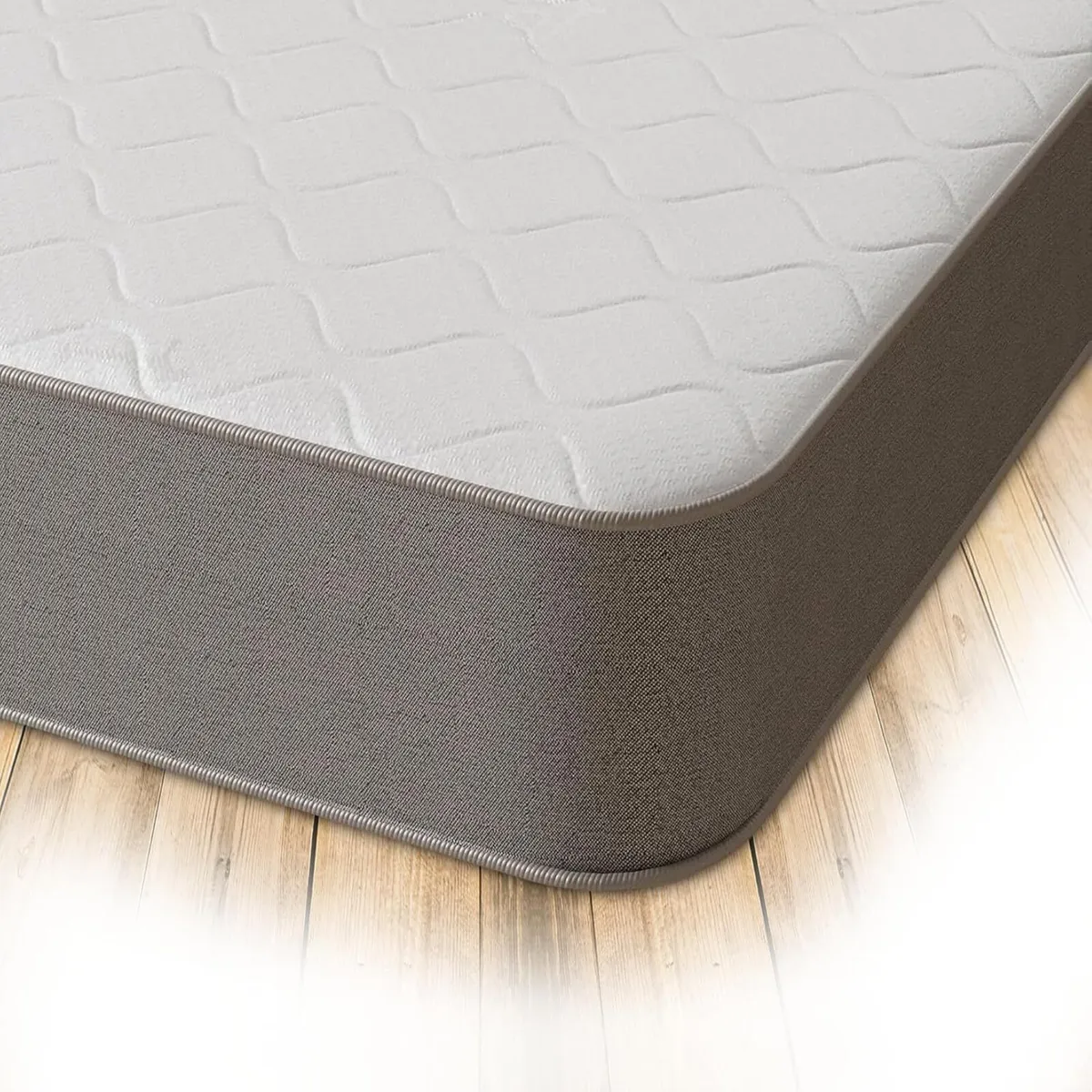 Cooltouch Grey Essentials Foam Free Mattress. - Image 1