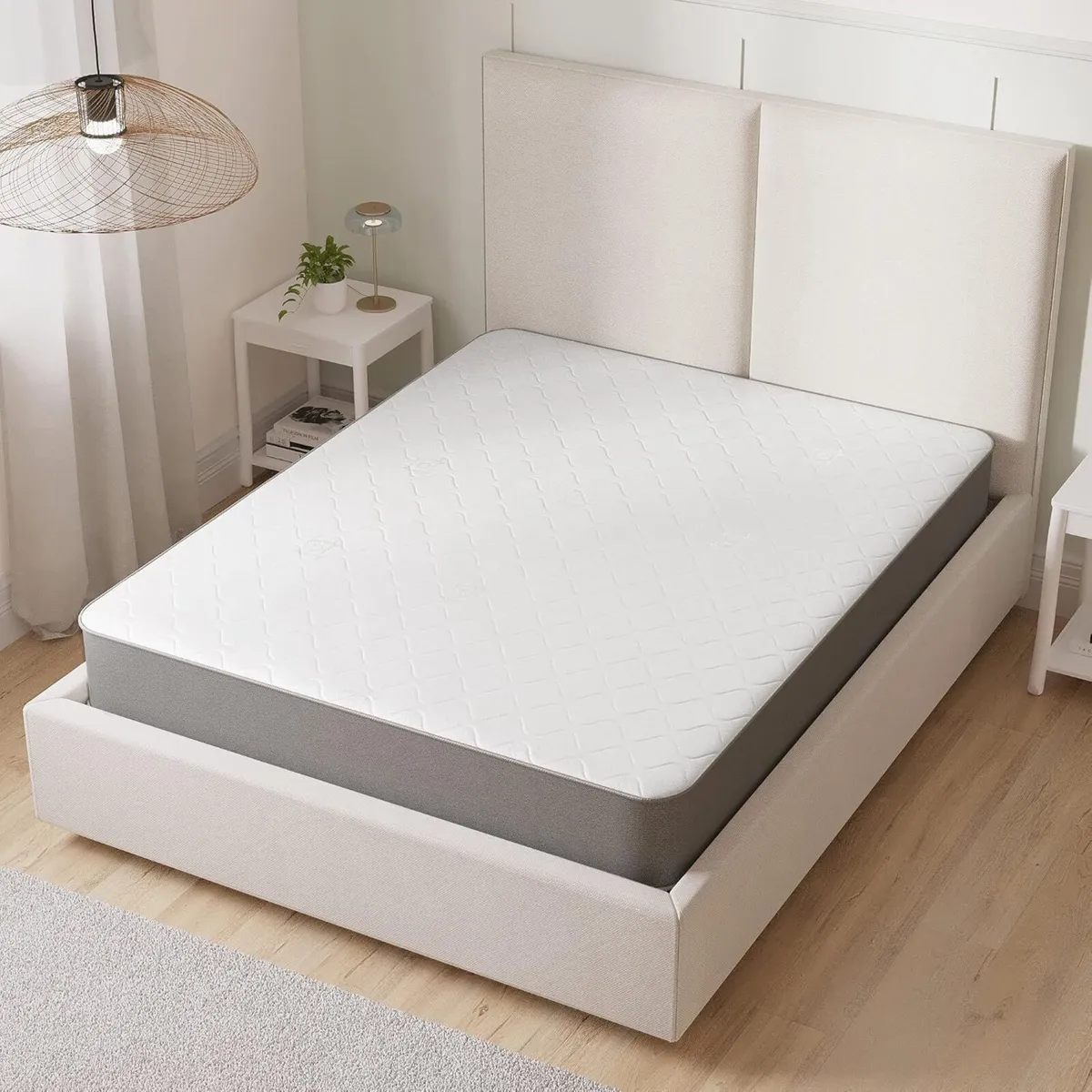 Cooltouch Grey Essentials Foam Free Mattress. - Image 2