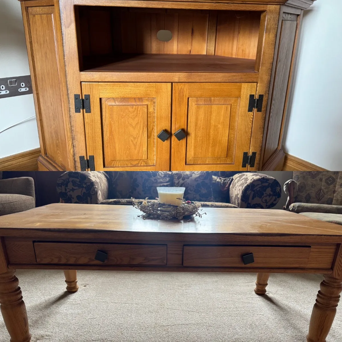 TV Unit & Matching coffee table - Image 1