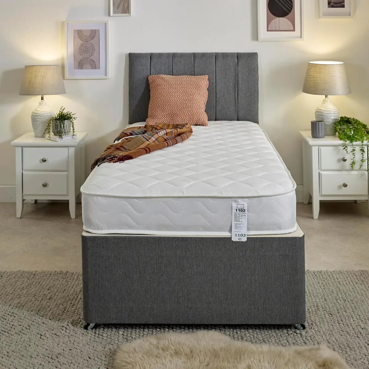 Cooltouch Plus Essentials 3ft Single Mattress 90 - Image 3