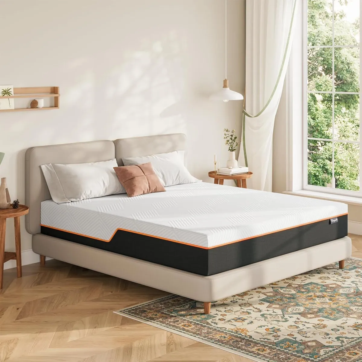 Double Mattress 20CM Gel Memory Foam for Cool - Image 2