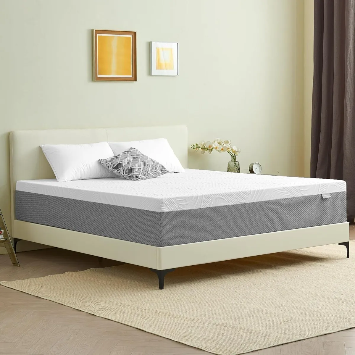 Mattress 20cm Mattresses with Memory Foam and - Image 3