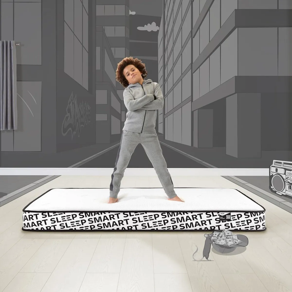 Kids Bunk Bed Mattress 3ft 16cm Deep e-Pocket - Image 2