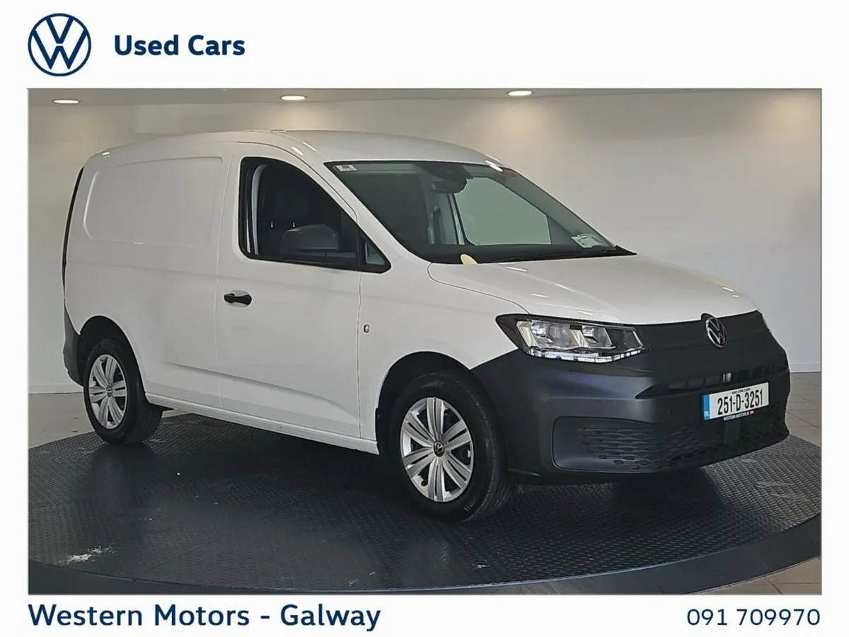 Volkswagen Caddy Cargo 102HP. CVRT'ed, Aircon, Rea - Image 1