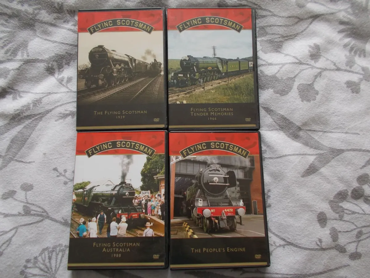 The Flying Scotsman Book & 4 DVD Box Set - Image 3