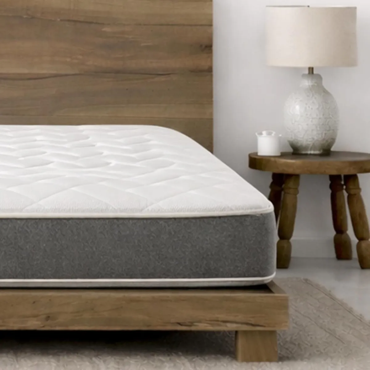 Small Double Mattress with Springs Memory Foam - - Image 1