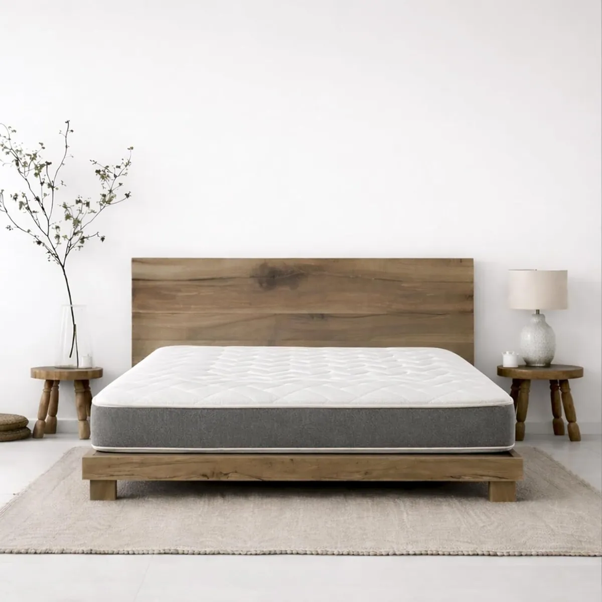 Small Double Mattress with Springs Memory Foam - - Image 2