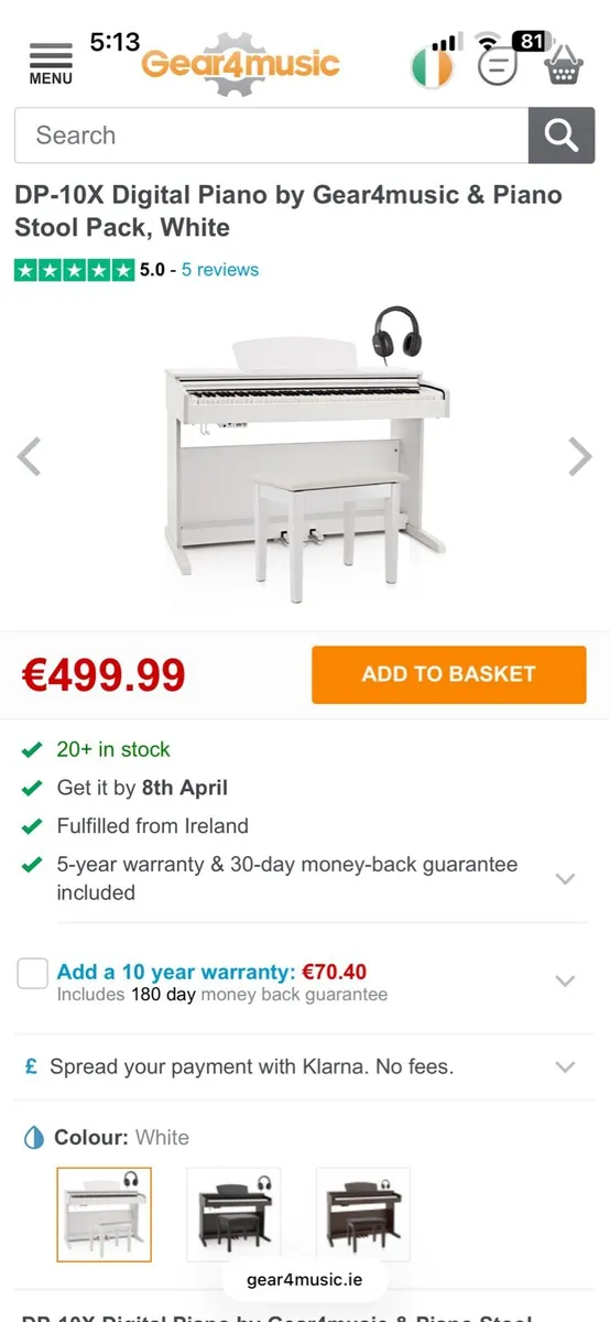 DP-10x Digital Piano - Image 2