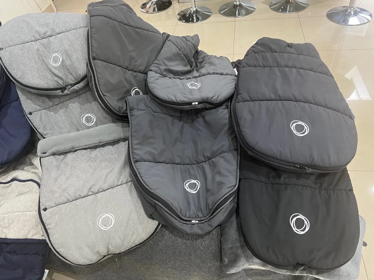 Bugaboo foot muffs in swords - Image 3