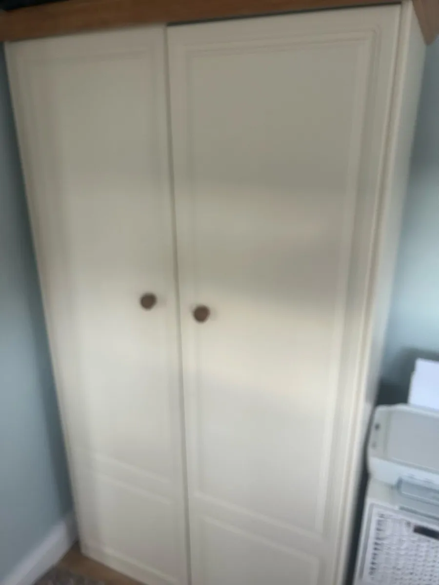 Wardrobe and bedside locker - Image 1