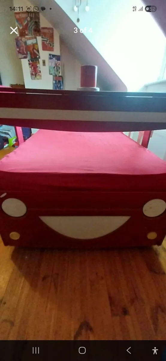 Single boys fire engne bed - Image 2